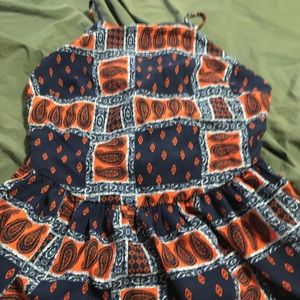 3/$10 EUC Peplum top SZ S